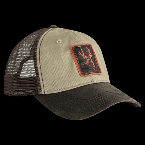 Waxy Cotton Trucker Buck Icon Cap Thumbnail