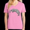 Women's Core Cotton V Neck Tee Thumbnail