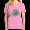 Women's Core Cotton V Neck Tee Thumbnail
