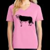 Women's Core Cotton V Neck Tee Thumbnail