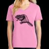 Women's Core Cotton V Neck Tee Thumbnail