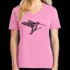 Women's Core Cotton V Neck Tee Thumbnail