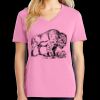 Women's Core Cotton V Neck Tee Thumbnail