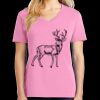 Women's Core Cotton V Neck Tee Thumbnail