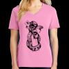Women's Core Cotton V Neck Tee Thumbnail