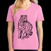 Women's Core Cotton V Neck Tee Thumbnail