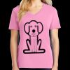 Women's Core Cotton V Neck Tee Thumbnail