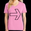 Women's Core Cotton V Neck Tee Thumbnail