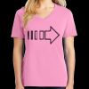 Women's Core Cotton V Neck Tee Thumbnail