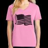 Women's Core Cotton V Neck Tee Thumbnail
