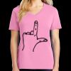 Women's Core Cotton V Neck Tee Thumbnail