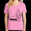 Women's Core Cotton V Neck Tee Thumbnail