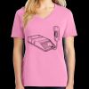 Women's Core Cotton V Neck Tee Thumbnail