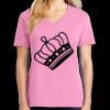 Women's Core Cotton V Neck Tee Thumbnail