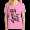 Women's Core Cotton V Neck Tee Thumbnail