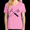 Women's Core Cotton V Neck Tee Thumbnail