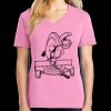 Women's Core Cotton V Neck Tee Thumbnail