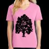 Women's Core Cotton V Neck Tee Thumbnail
