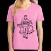 Women's Core Cotton V Neck Tee Thumbnail
