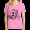 Women's Core Cotton V Neck Tee Thumbnail