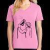 Women's Core Cotton V Neck Tee Thumbnail
