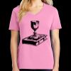 Women's Core Cotton V Neck Tee Thumbnail