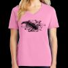 Women's Core Cotton V Neck Tee Thumbnail