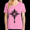 Women's Core Cotton V Neck Tee Thumbnail