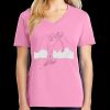 Women's Core Cotton V Neck Tee Thumbnail