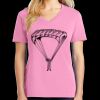 Women's Core Cotton V Neck Tee Thumbnail