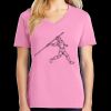 Women's Core Cotton V Neck Tee Thumbnail