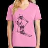 Women's Core Cotton V Neck Tee Thumbnail