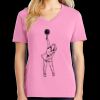 Women's Core Cotton V Neck Tee Thumbnail