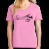Women's Core Cotton V Neck Tee Thumbnail