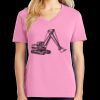 Women's Core Cotton V Neck Tee Thumbnail