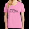 Women's Core Cotton V Neck Tee Thumbnail