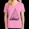 Women's Core Cotton V Neck Tee Thumbnail