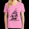 Women's Core Cotton V Neck Tee Thumbnail