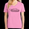 Women's Core Cotton V Neck Tee Thumbnail