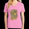 Women's Core Cotton V Neck Tee Thumbnail