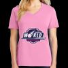 Women's Core Cotton V Neck Tee Thumbnail