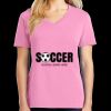 Women's Core Cotton V Neck Tee Thumbnail