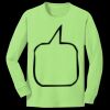 Youth Long Sleeve Core Cotton Tee Thumbnail