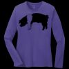 Women's Long Sleeve Core Cotton Tee Thumbnail