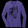 Women's Long Sleeve Core Cotton Tee Thumbnail
