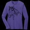 Women's Long Sleeve Core Cotton Tee Thumbnail