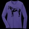 Women's Long Sleeve Core Cotton Tee Thumbnail
