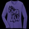 Women's Long Sleeve Core Cotton Tee Thumbnail