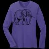 Women's Long Sleeve Core Cotton Tee Thumbnail
