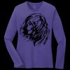 Women's Long Sleeve Core Cotton Tee Thumbnail